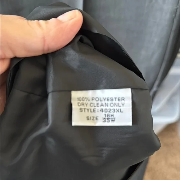 Boys Gray Matching Suit Set with Tailored Blazer, Modern Cut - Picture 4 of 7